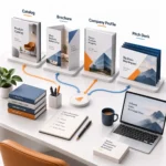 راهنمای انتخاب کاتالوگ، بروشور، پروفایل شرکت و Pitch Deck