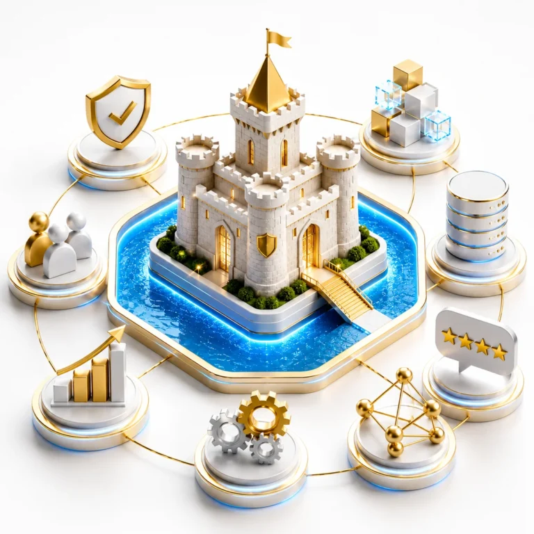 Moat چیست؟ چگونه یک مزیت رقابتی غیرقابل‌کپی بسازیم؟