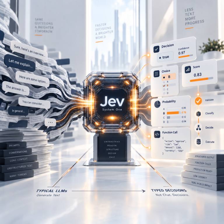 هوش مصنوعی Jev چیست و چرا نسل جدید مدل‌های تصمیم‌گیر است؟