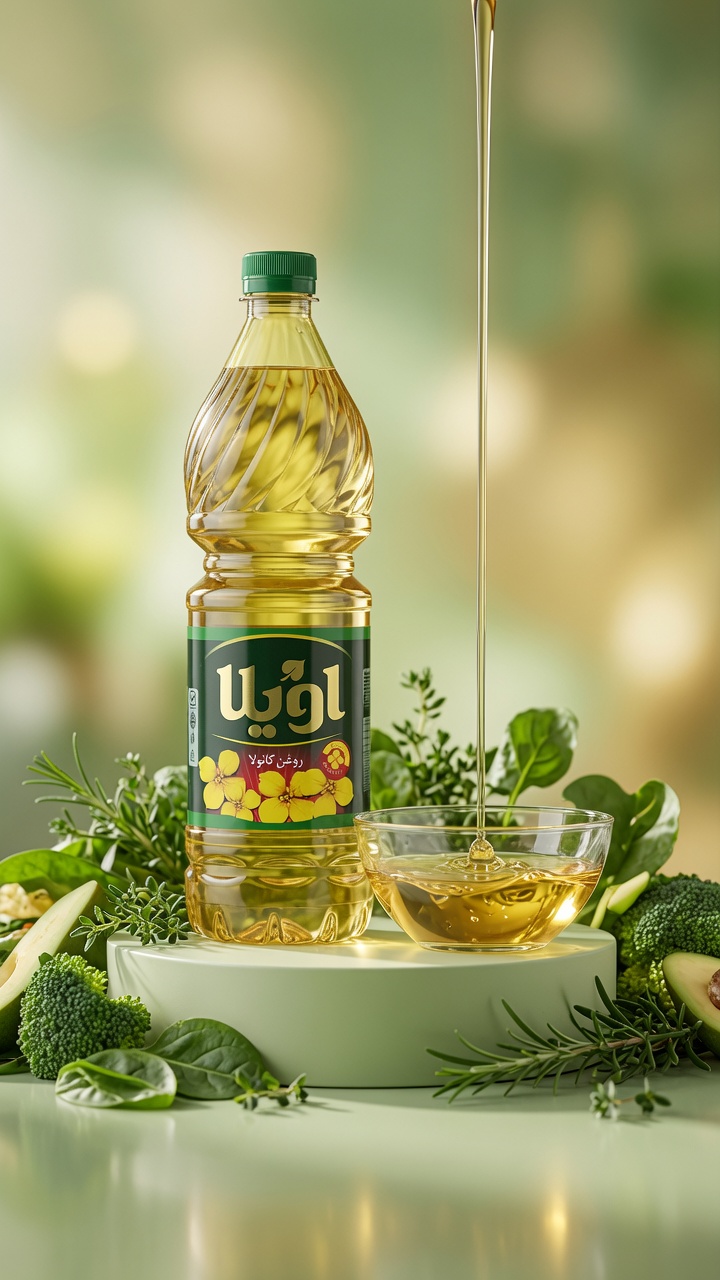 روغن اویلا سبز و طلایی