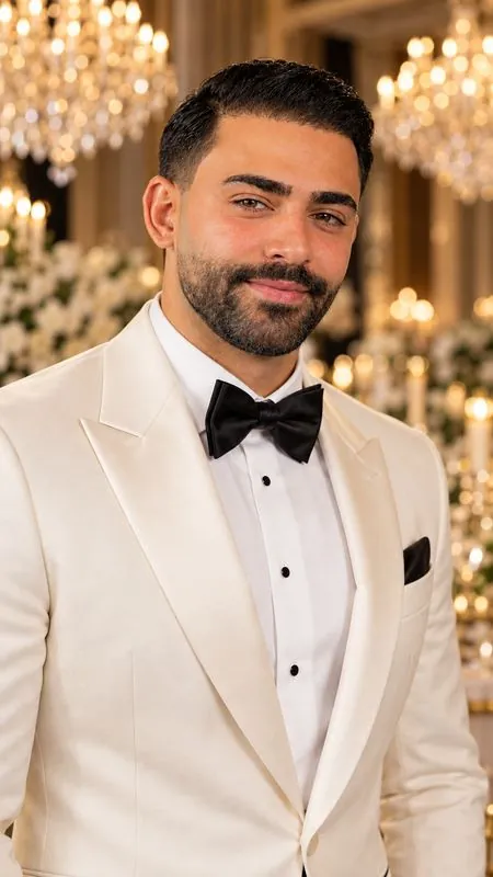 داماد پرتره تالار مجلل