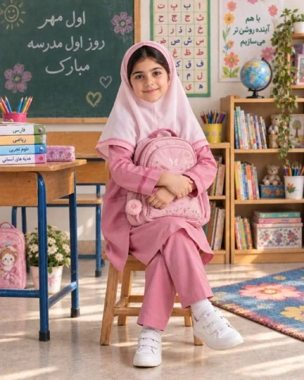 کودک لباس مجلسی مدرسه