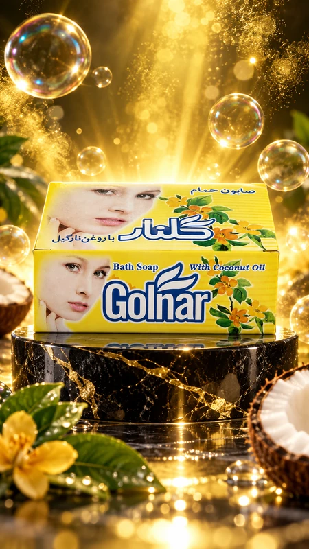 صابون گلنار انفجار زرد استودیویی
