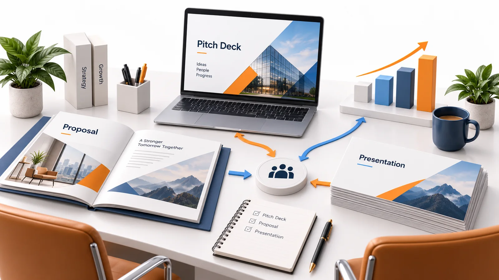 مقایسه Pitch Deck، Proposal و Presentation برای جلسات و مذاکره