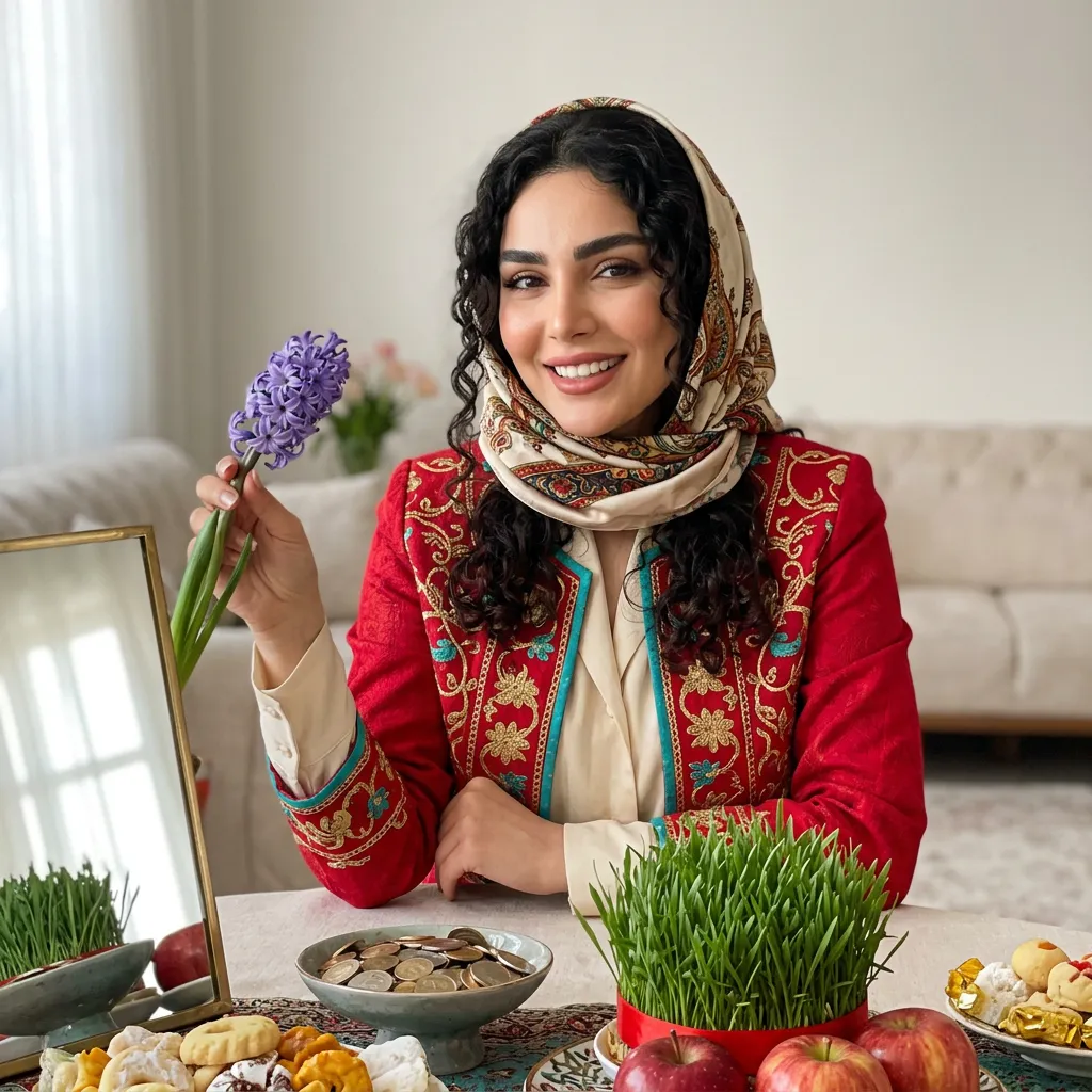 نوروز رنگارنگ کنار هفت‌سین